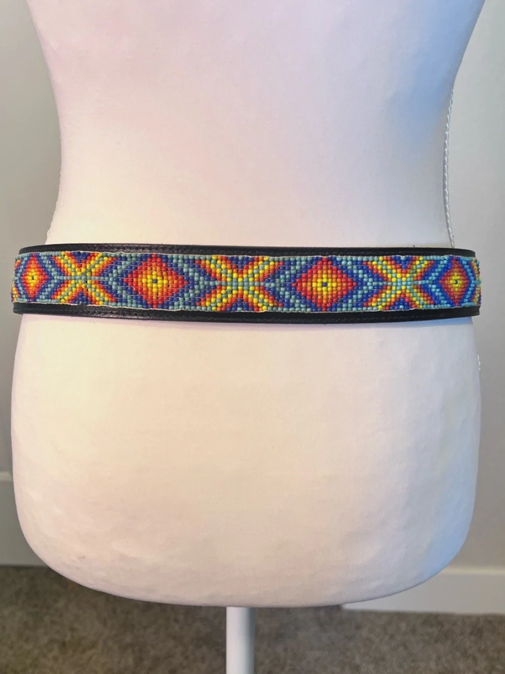 The Austin Collection Beaded Belt Sz 32